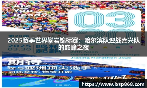 2025赛季世界攀岩锦标赛：哈尔滨队迎战嘉兴队的巅峰之夜