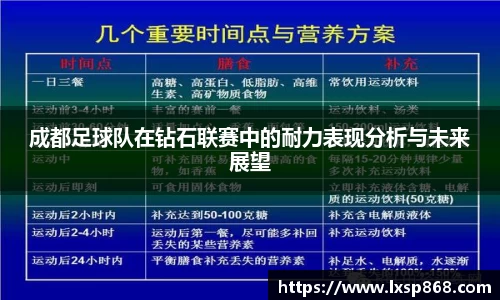 成都足球队在钻石联赛中的耐力表现分析与未来展望